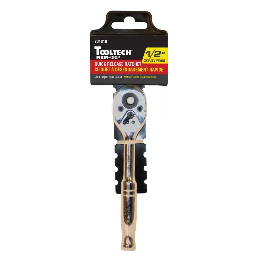Tooltech 701818 1/2" Drive Quick Release Ratchet Handle